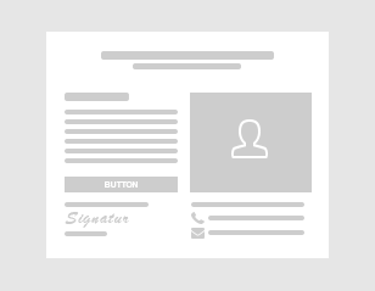 Editorial mit Ansprechpartner